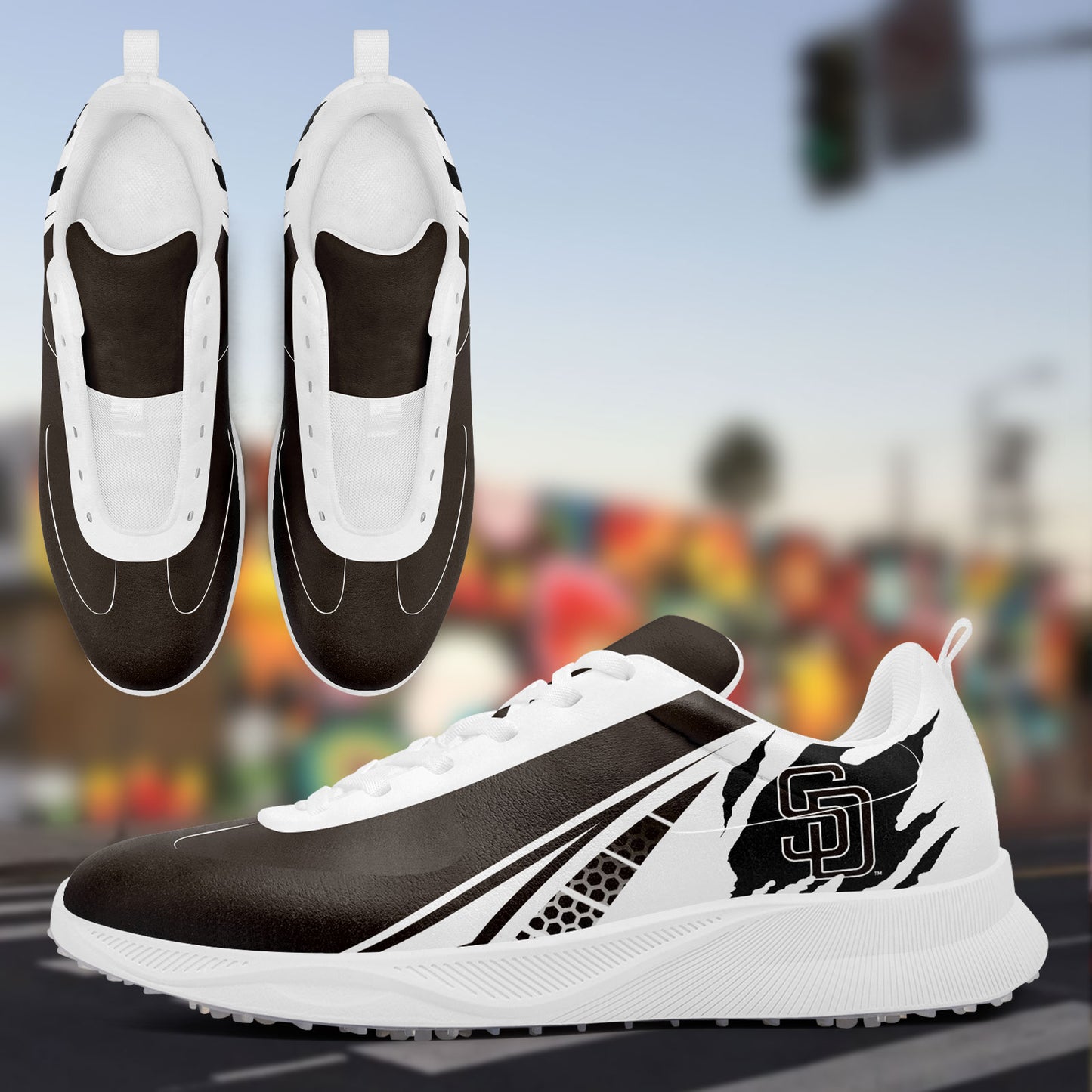 San Diego Padres Limited Edition Precision Play Golf Shoes AZSPGS000050