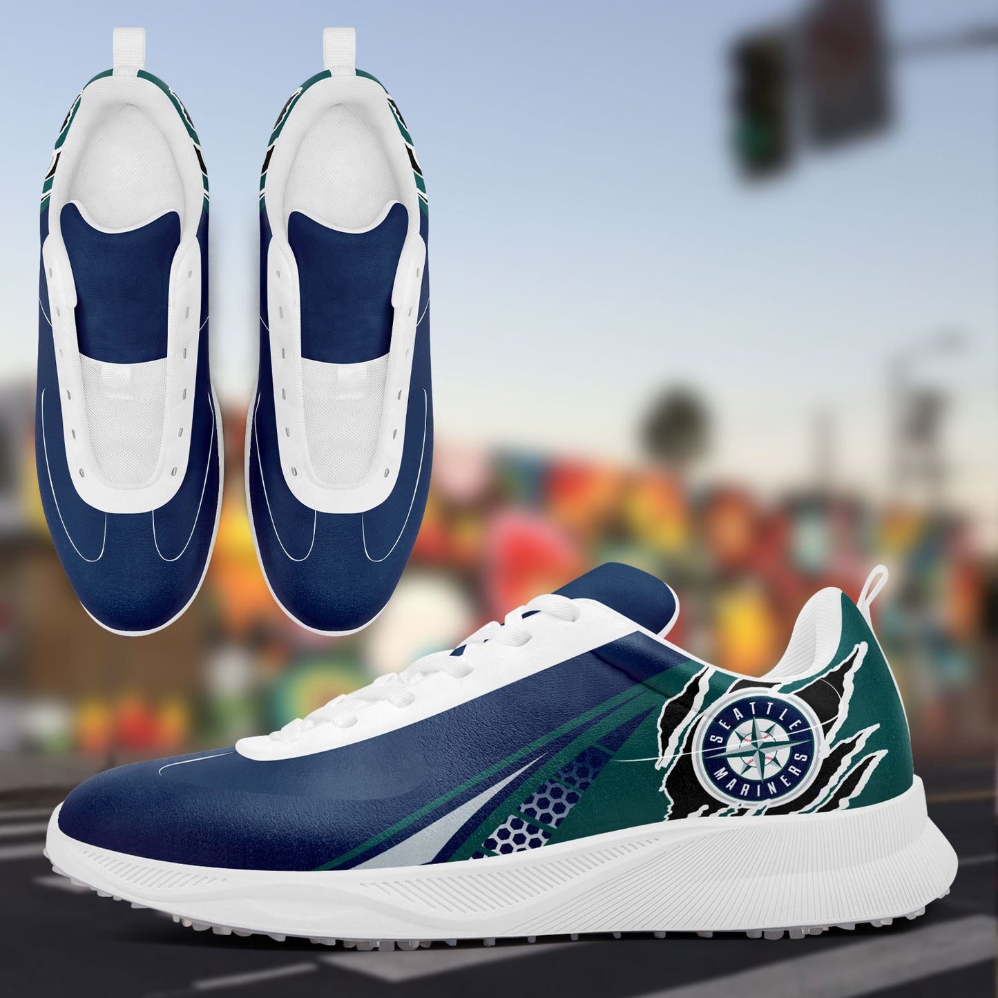 Seattle Mariners Limited Edition Precision Play Golf Shoes AZSPGS000052