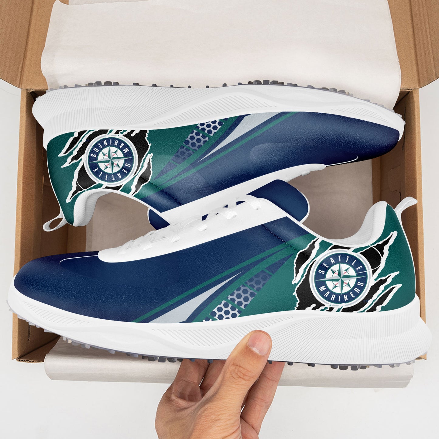 Seattle Mariners Limited Edition Precision Play Golf Shoes AZSPGS000052