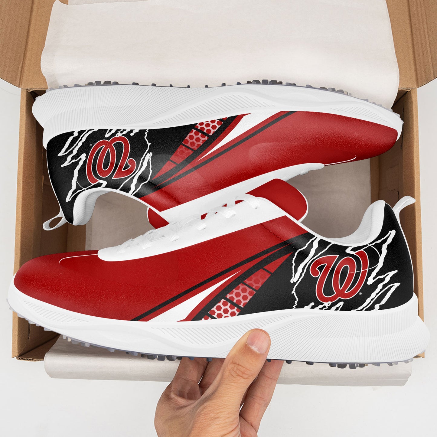 Washington Nationals Limited Edition Precision Play Golf Shoes AZSPGS000057