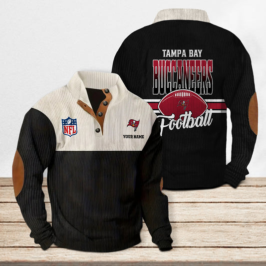 Tampa Bay Buccaneers Colorful Stand Collar Sweatshirt New Collection AZTACSSW000015