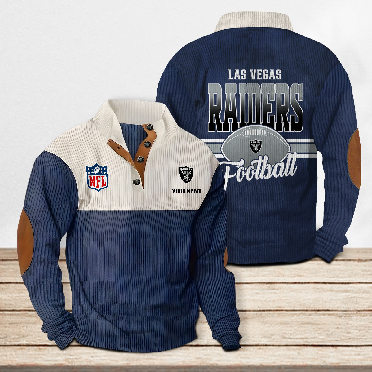 Las Vegas Raiders Colorful Stand Collar Sweatshirt New Collection AZTACSSW000026