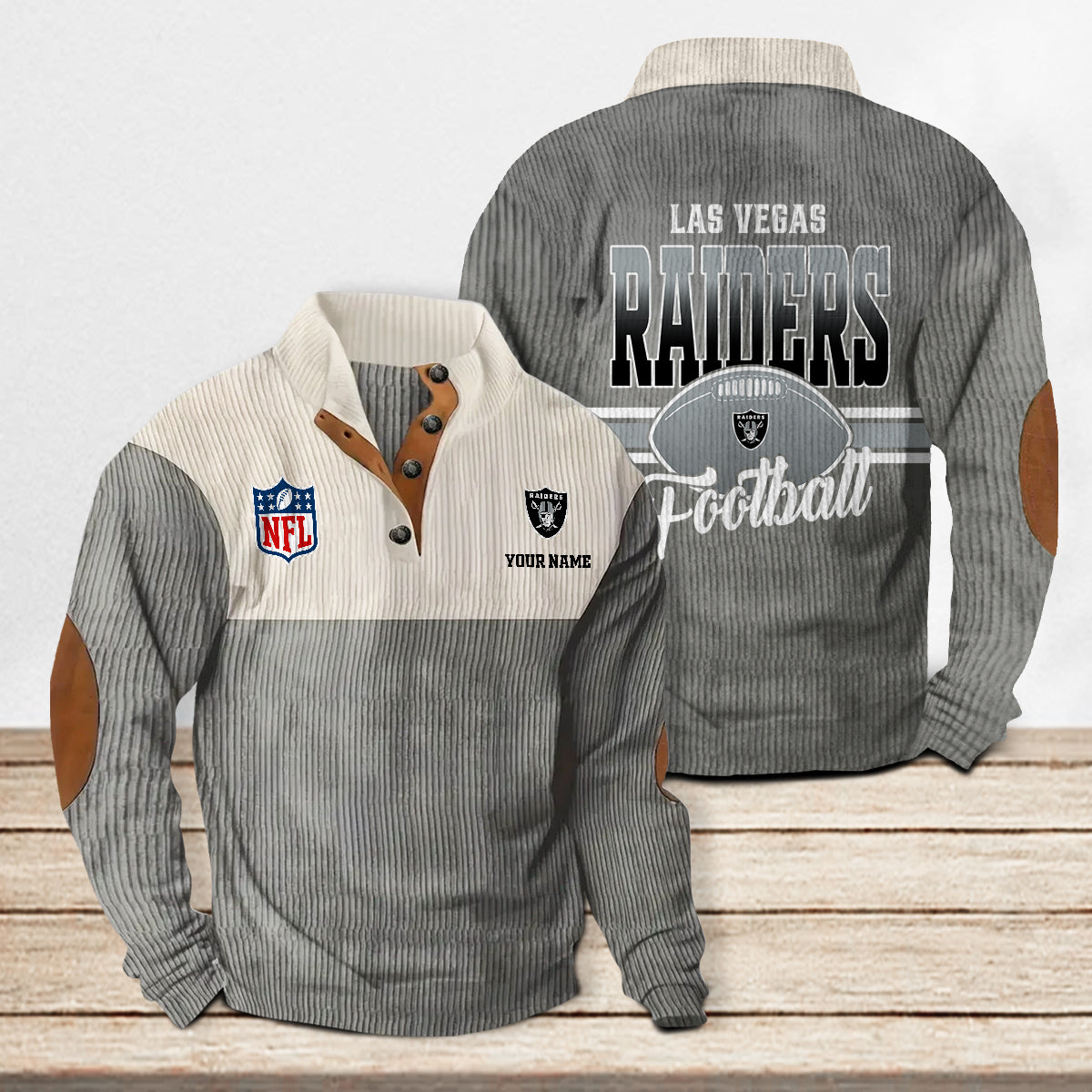 Las Vegas Raiders Colorful Stand Collar Sweatshirt New Collection AZTACSSW000026