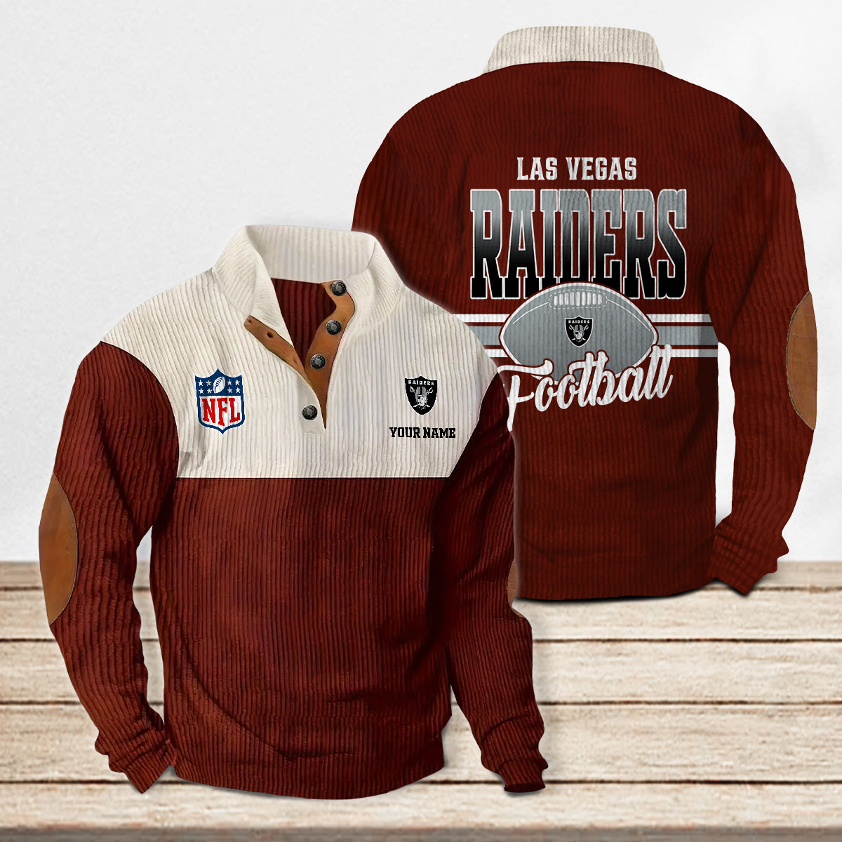 Las Vegas Raiders Colorful Stand Collar Sweatshirt New Collection AZTACSSW000026