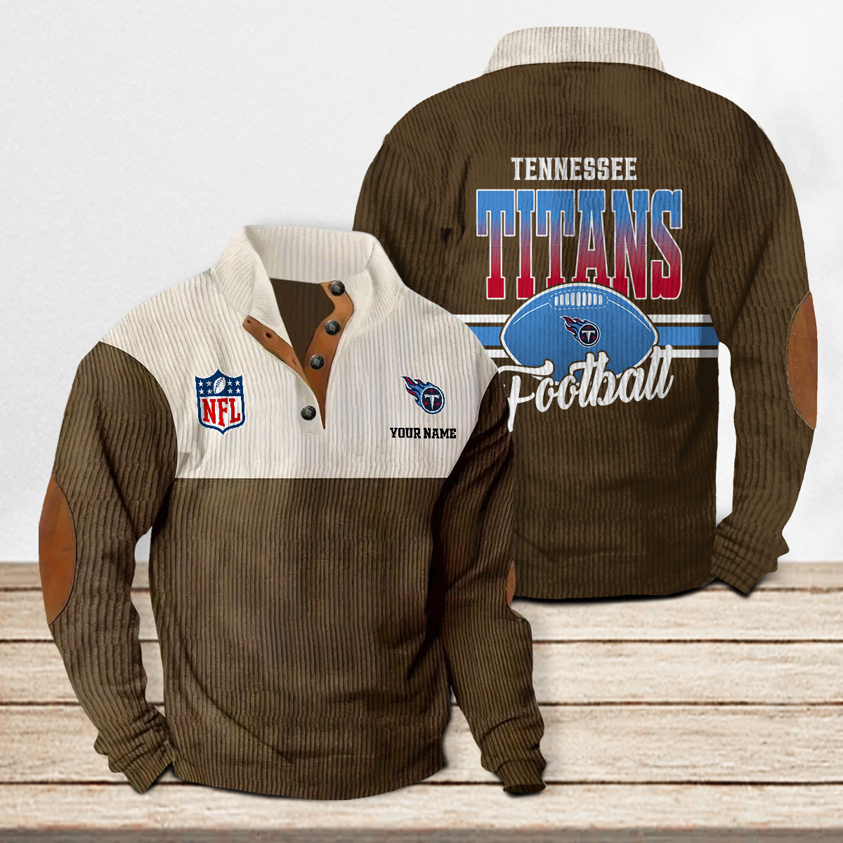 Tennessee Titans Colorful Stand Collar Sweatshirt New Collection AZTACSSW000032