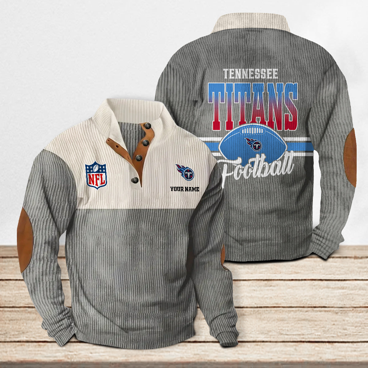 Tennessee Titans Colorful Stand Collar Sweatshirt New Collection AZTACSSW000032