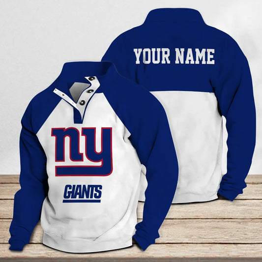 New York Giants Casual Stand Collar Sweatshirt Premium New Edition AZTASCSW000171