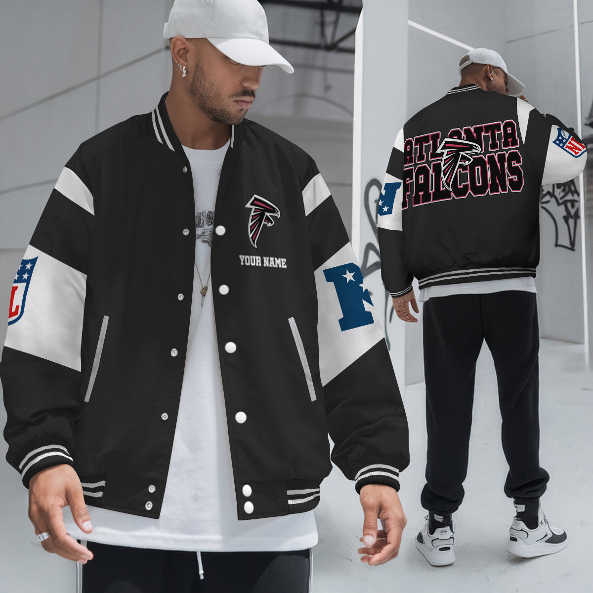Atlanta Falcons National Football Conference Unisex Varsity Jacket Limited Edition AZTAVJK000002