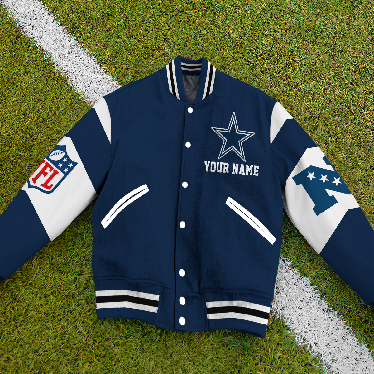Dallas Cowboys National Football Conference Unisex Varsity Jacket Limited Edition AZTAVJK000005
