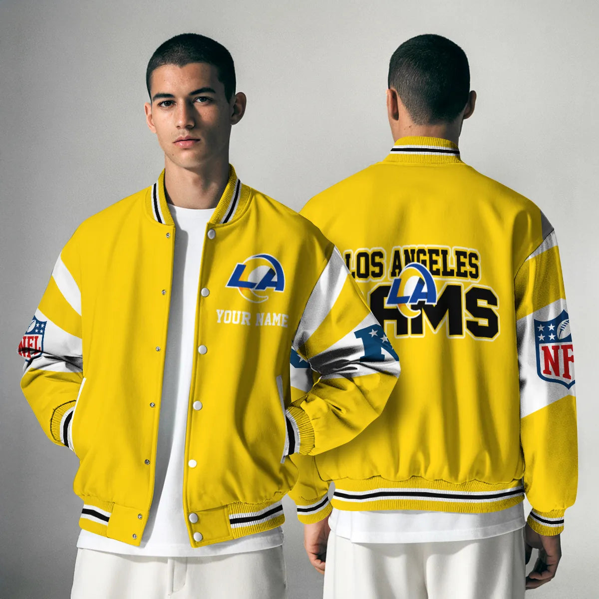 Los Angeles Rams National Football Conference Unisex Varsity Jacket Limited Edition AZTAVJK000008