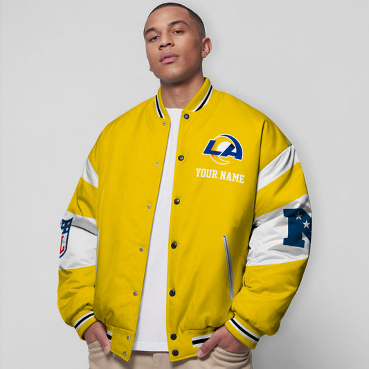 Los Angeles Rams National Football Conference Unisex Varsity Jacket Limited Edition AZTAVJK000008