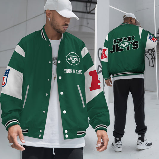 New York Jets National Football Conference Unisex Varsity Jacket Limited Edition AZTAVJK000030