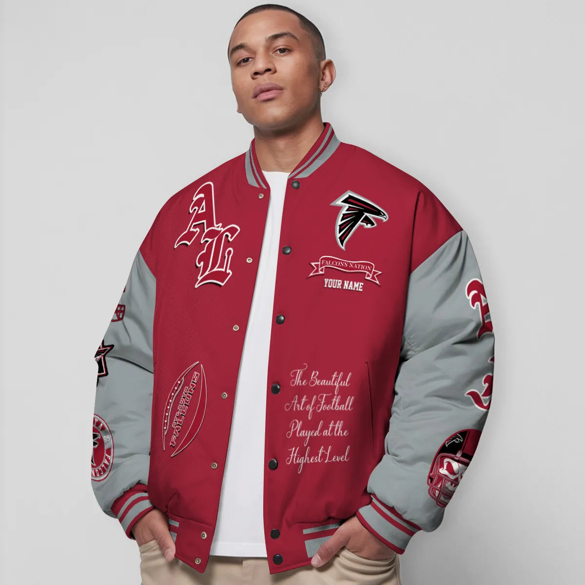 Atlanta Falcons Unisex Exclusive Styles Varsity Jacket AZTAVJK000034