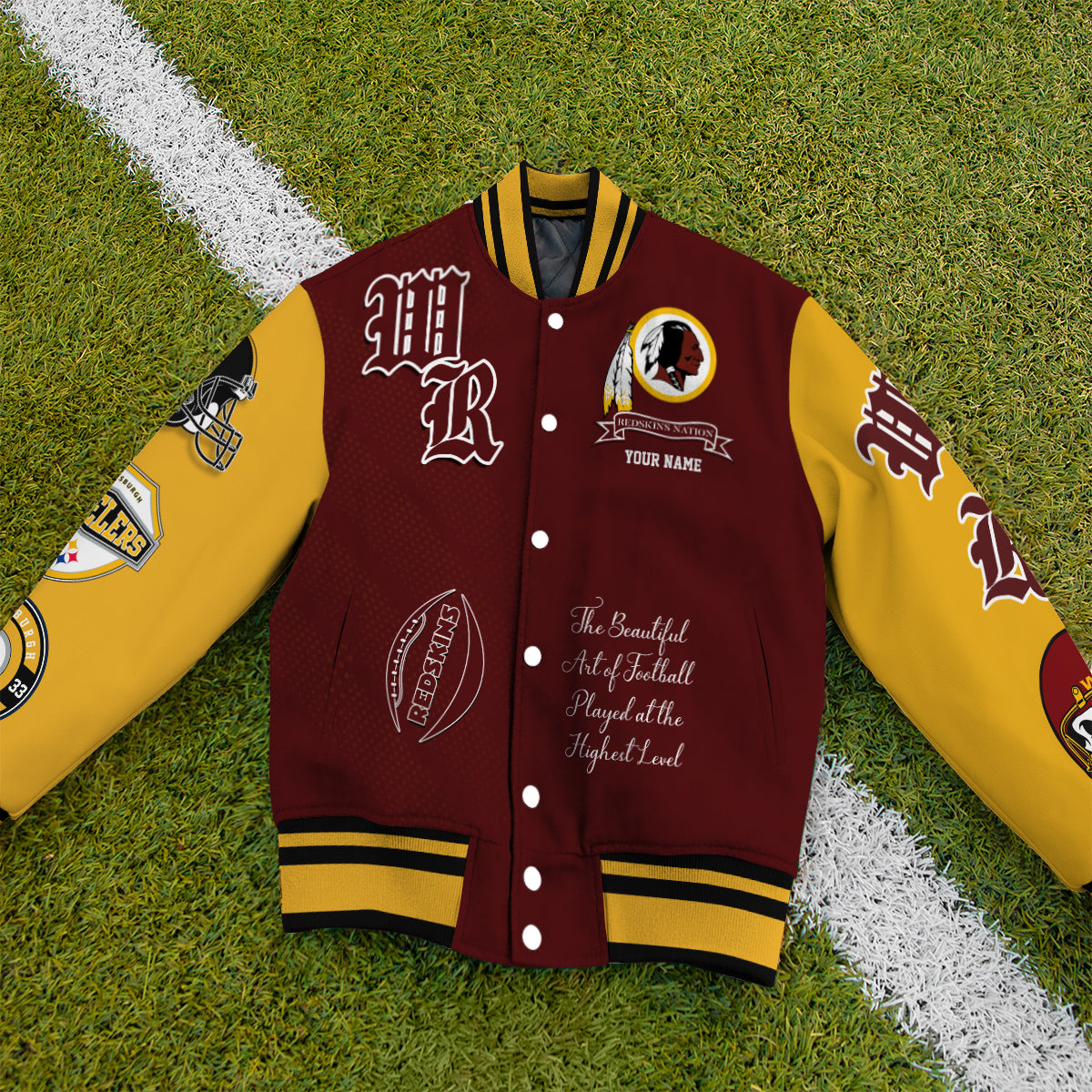 Washington Redskins Unisex Exclusive Styles Varsity Jacket AZTAVJK000065