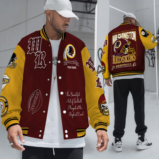 Washington Redskins Unisex Exclusive Styles Varsity Jacket AZTAVJK000065
