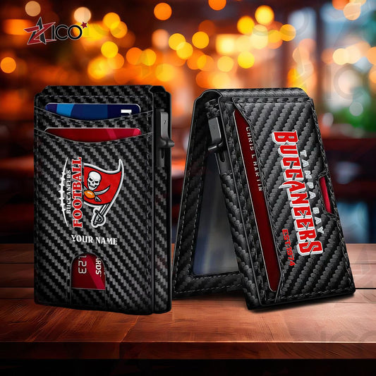 Tampa Bay Buccaneers Leather Card Holder Trending 2025 AZTG2DCH000062