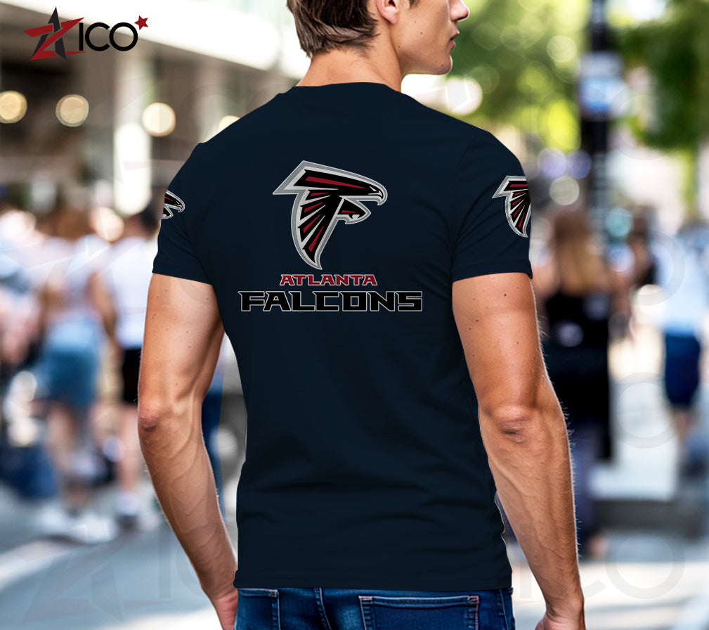 Atlanta Falcons Henley Short Sleeve T-Shirt Trending 2025 AZTG2DHS000034