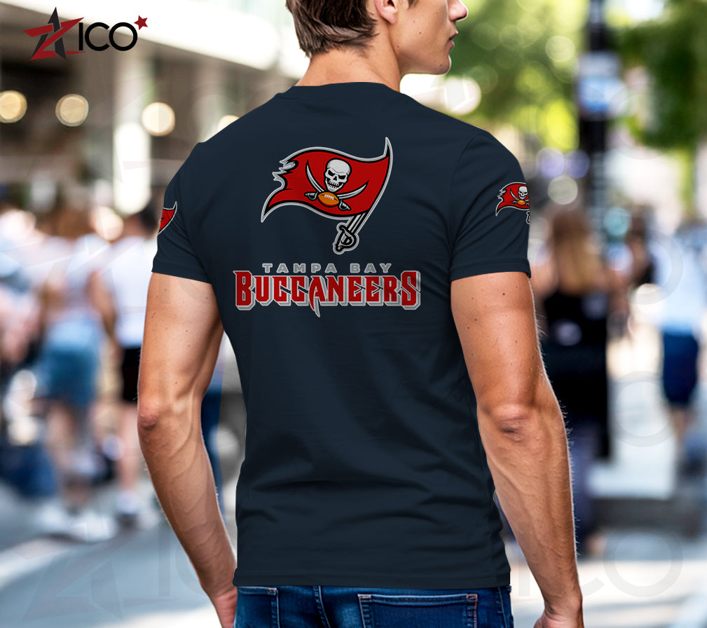 Tampa Bay Buccaneers Henley Short Sleeve T-Shirt Trending 2025 AZTG2DHS000062