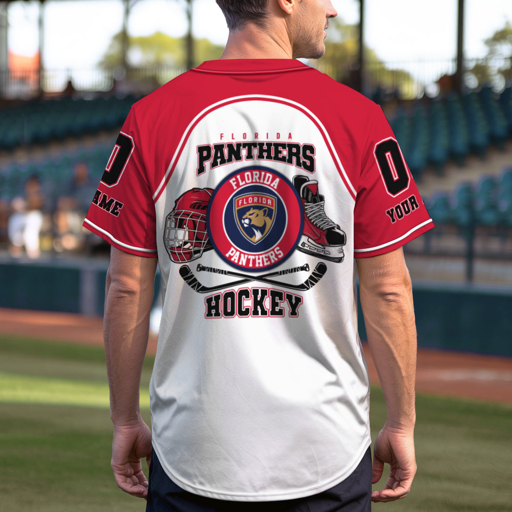 Florida Panthers Baseball Jersey New Collection NHL AZTGBJS000075