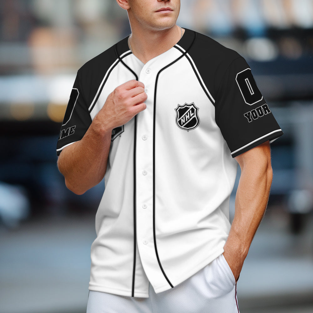 Los Angeles Kings Baseball Jersey New Collection NHL AZTGBJS000076