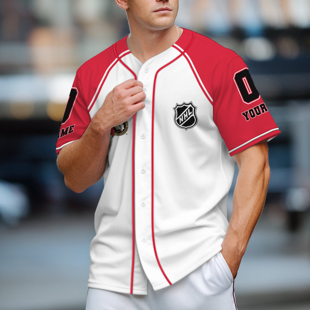 Ottawa Senators Baseball Jersey New Collection NHL AZTGBJS000083