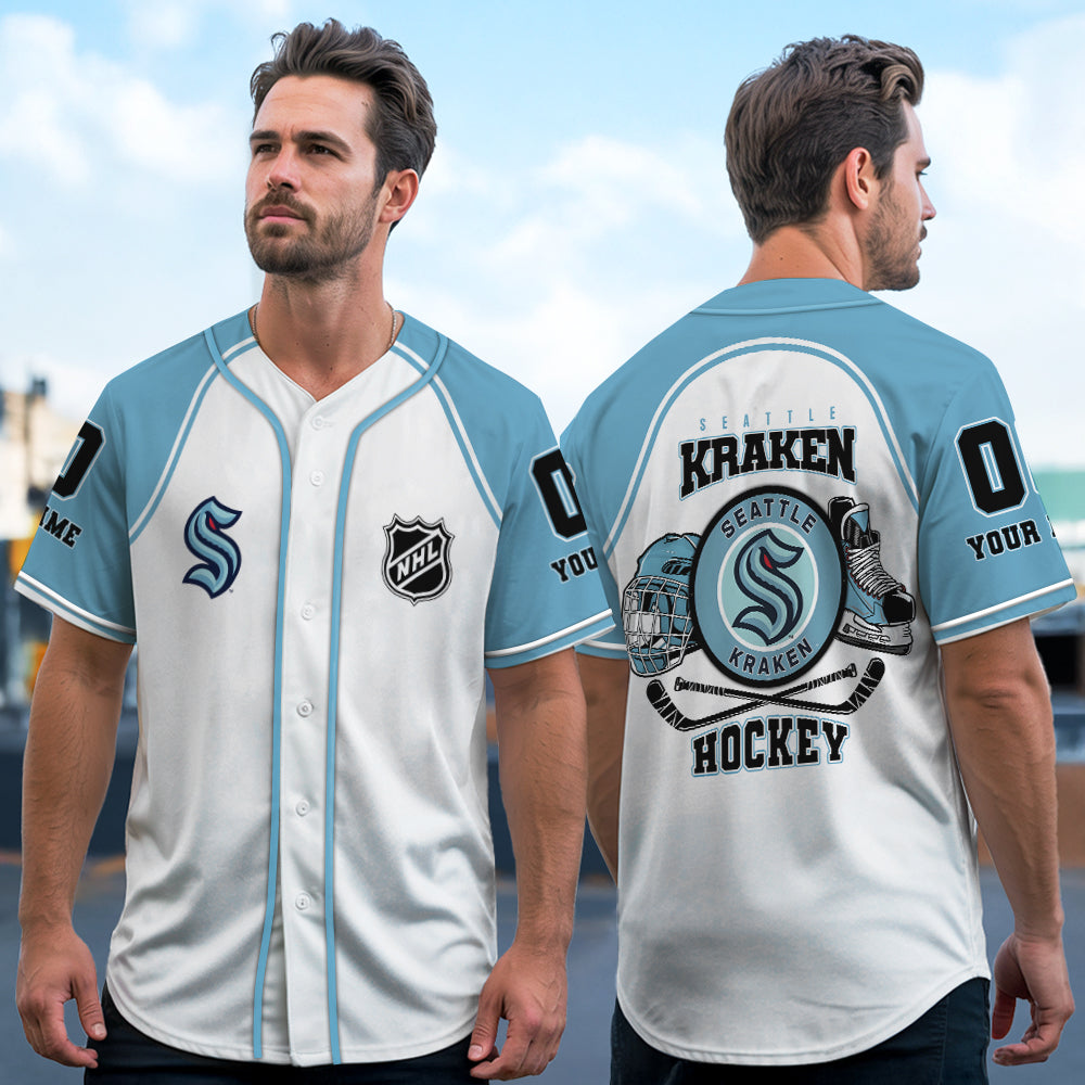 Seattle Kraken Baseball Jersey New Collection NHL AZTGBJS000087