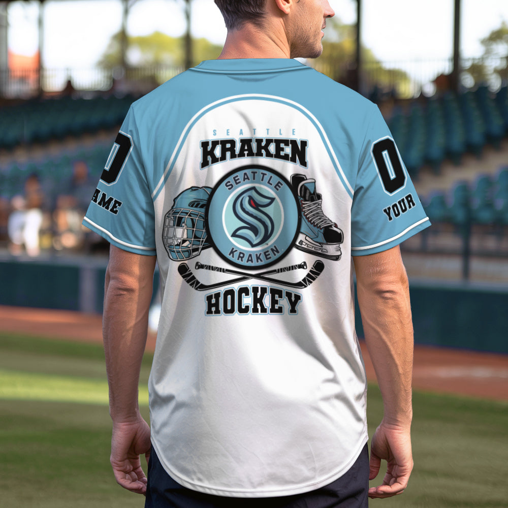 Seattle Kraken Baseball Jersey New Collection NHL AZTGBJS000087