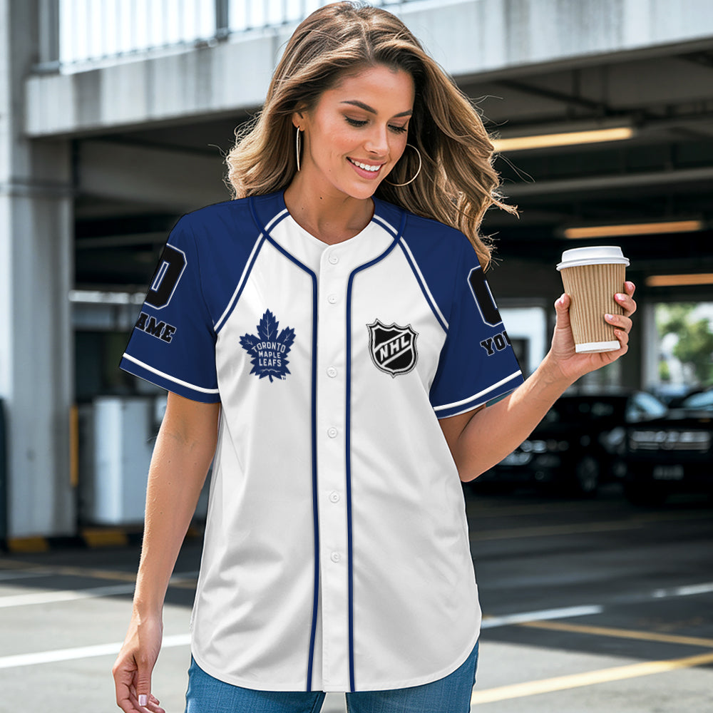 Toronto Maple Leafs Baseball Jersey New Collection NHL AZTGBJS000090