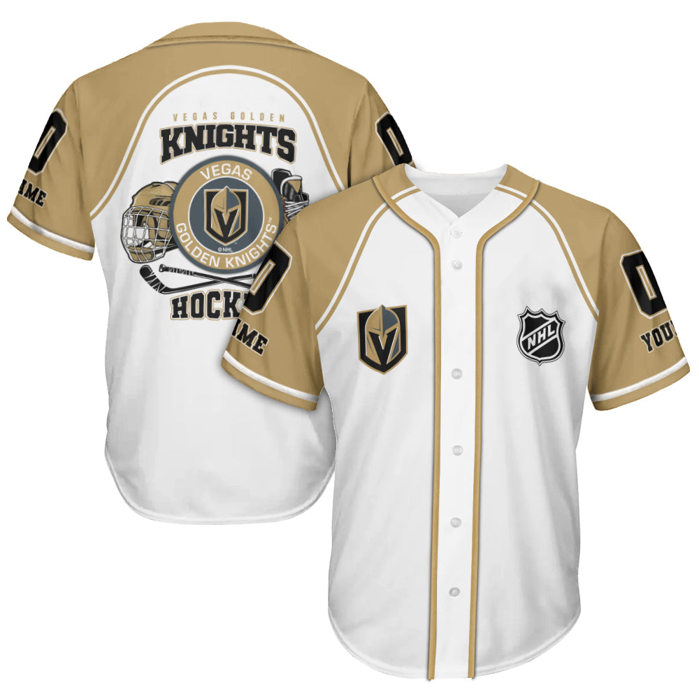 Vegas Golden Knights Baseball Jersey New Collection NHL AZTGBJS000093
