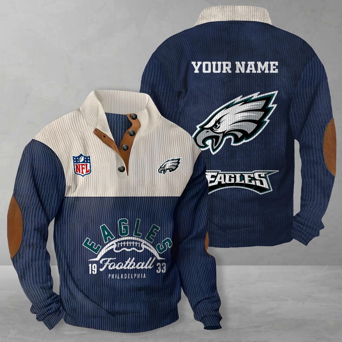Philadelphia Eagles Colorful Stand Collar Sweatshirt New Collection AZTGCSSW000044