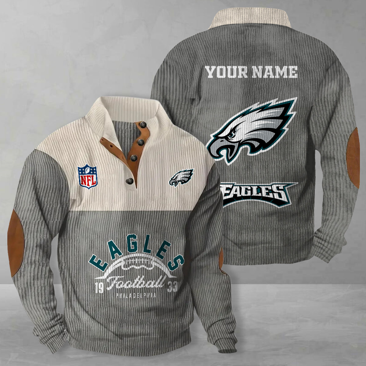 Philadelphia Eagles Colorful Stand Collar Sweatshirt New Collection AZTGCSSW000044