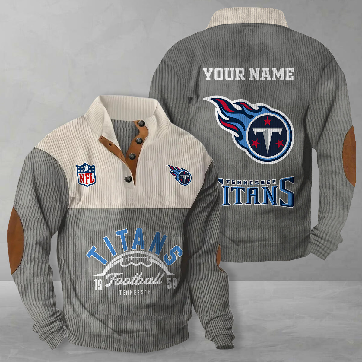 Tennessee Titans Colorful Stand Collar Sweatshirt New Collection AZTGCSSW000064