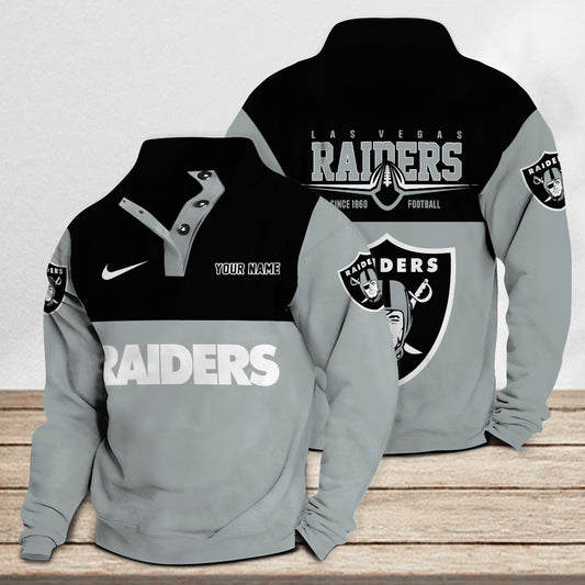 Las Vegas Raiders Casual Stand Collar Sweatshirt Premium New Edition AZTGSCSW000218