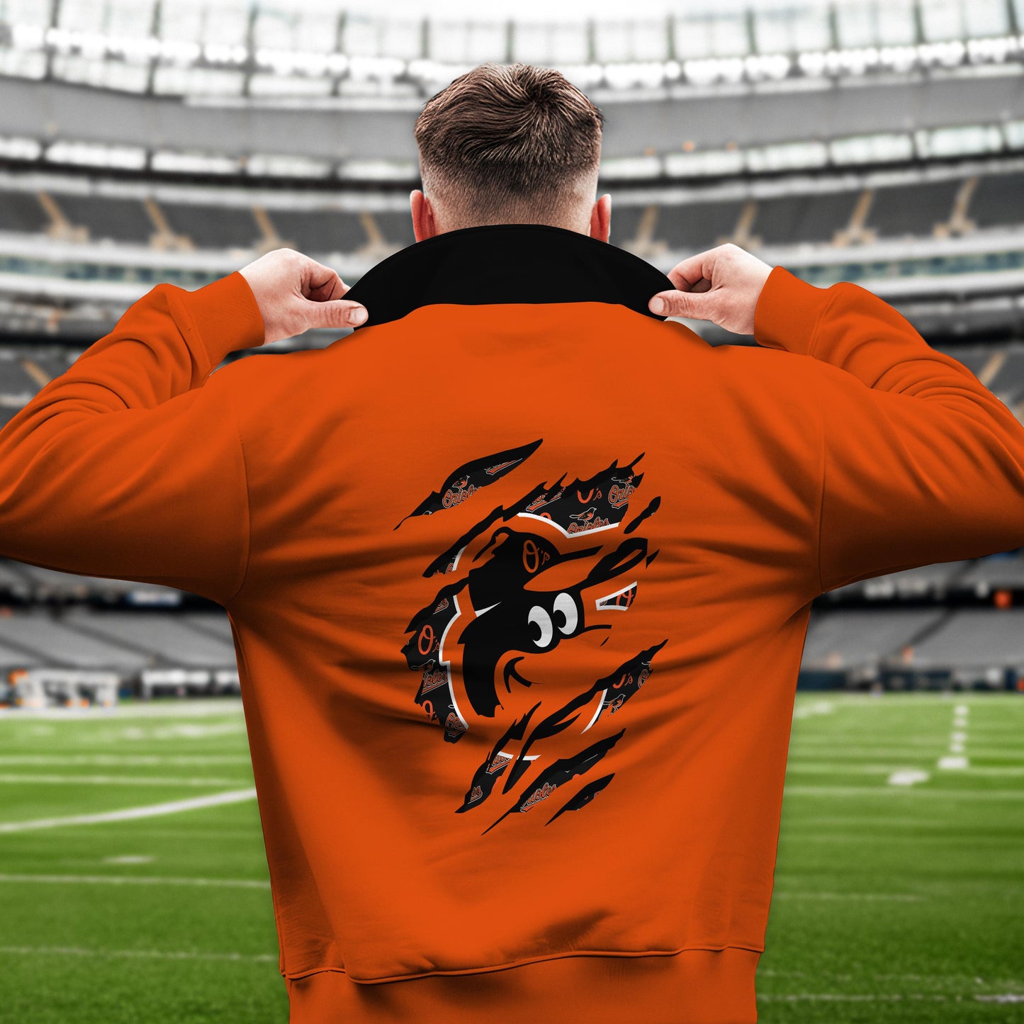 Baltimore Orioles New Collection Casual Stand Collar Sweatshirt MLB AZTGSCSW000323