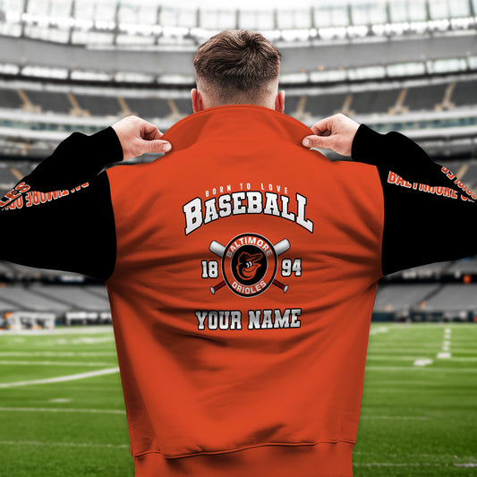 Baltimore Orioles New Collection Casual Stand Collar Sweatshirt MLB AZTGSCSW000353