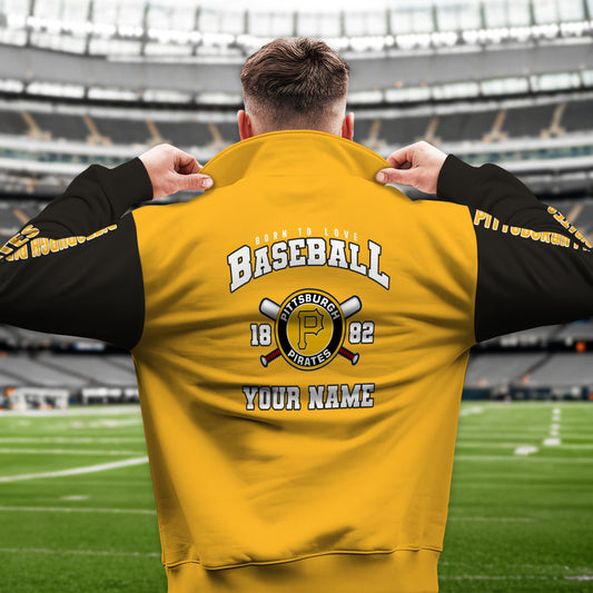 Pittsburgh Pirates New Collection Casual Stand Collar Sweatshirt MLB AZTGSCSW000372