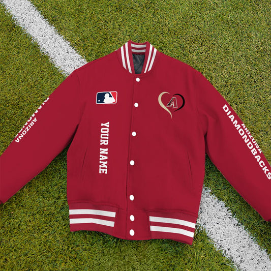 Arizona Diamondbacks Premium New Varsity Jacket MLB AZTGVJK0000256