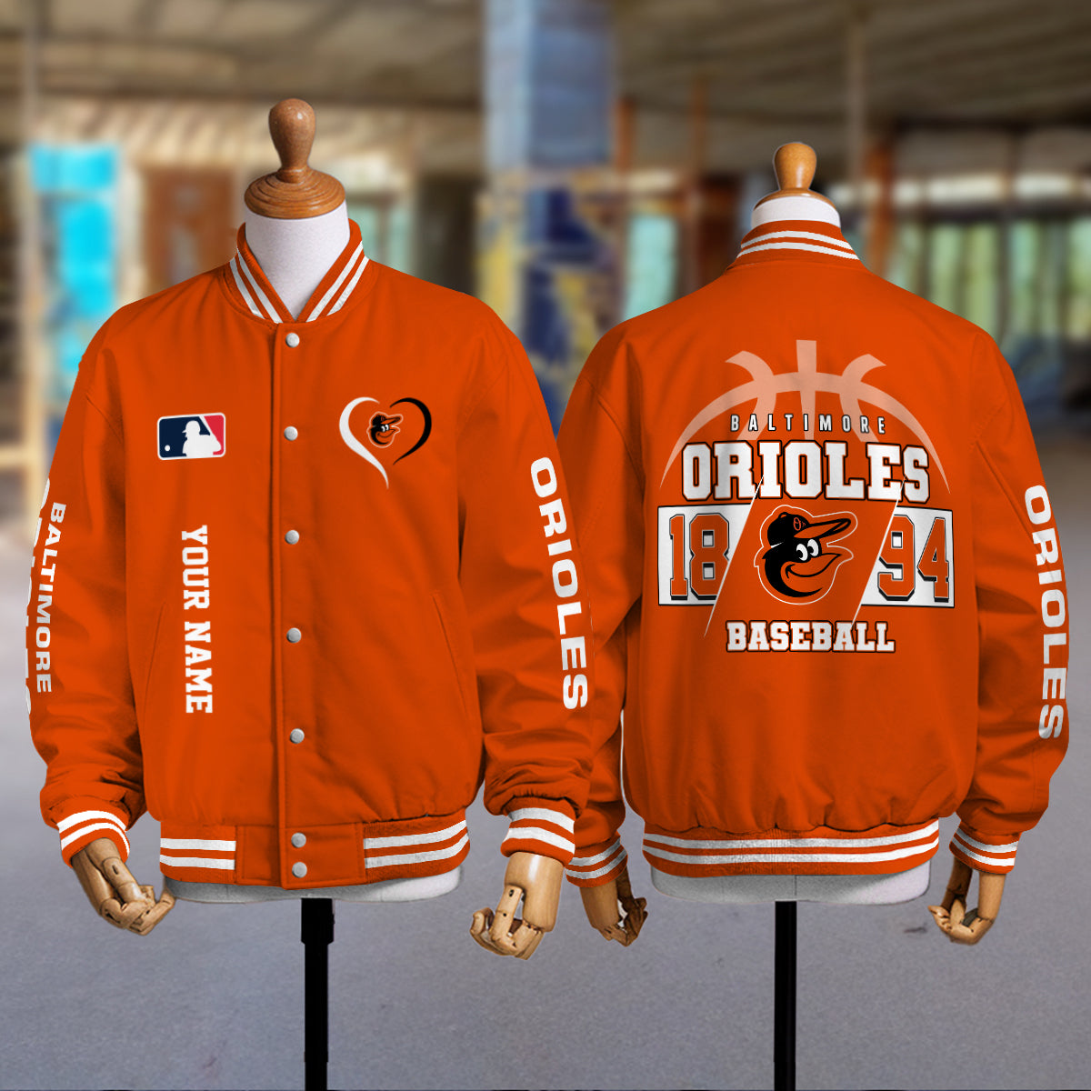 Baltimore Orioles Premium New Varsity Jacket MLB AZTGVJK0000258