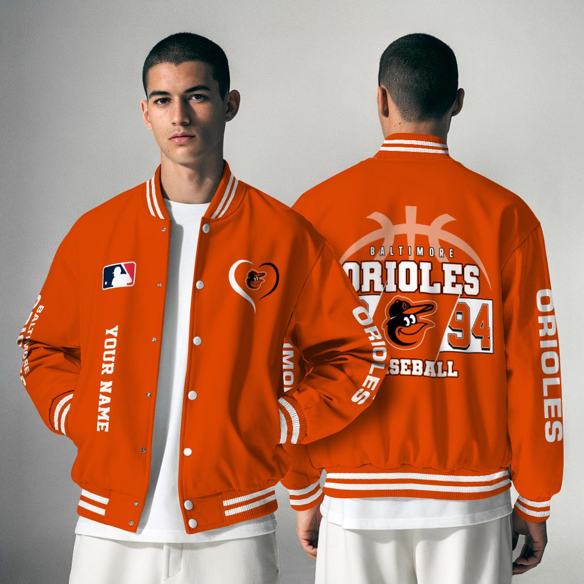 Baltimore Orioles Premium New Varsity Jacket MLB AZTGVJK0000258