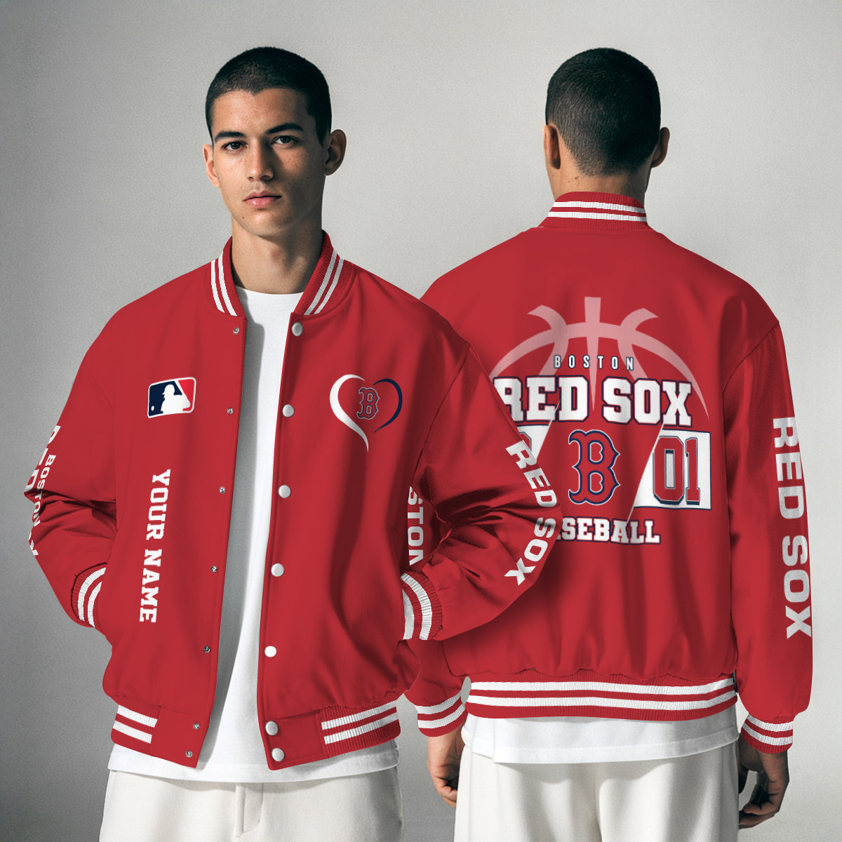 Boston Red Sox Premium New Varsity Jacket MLB AZTGVJK0000259