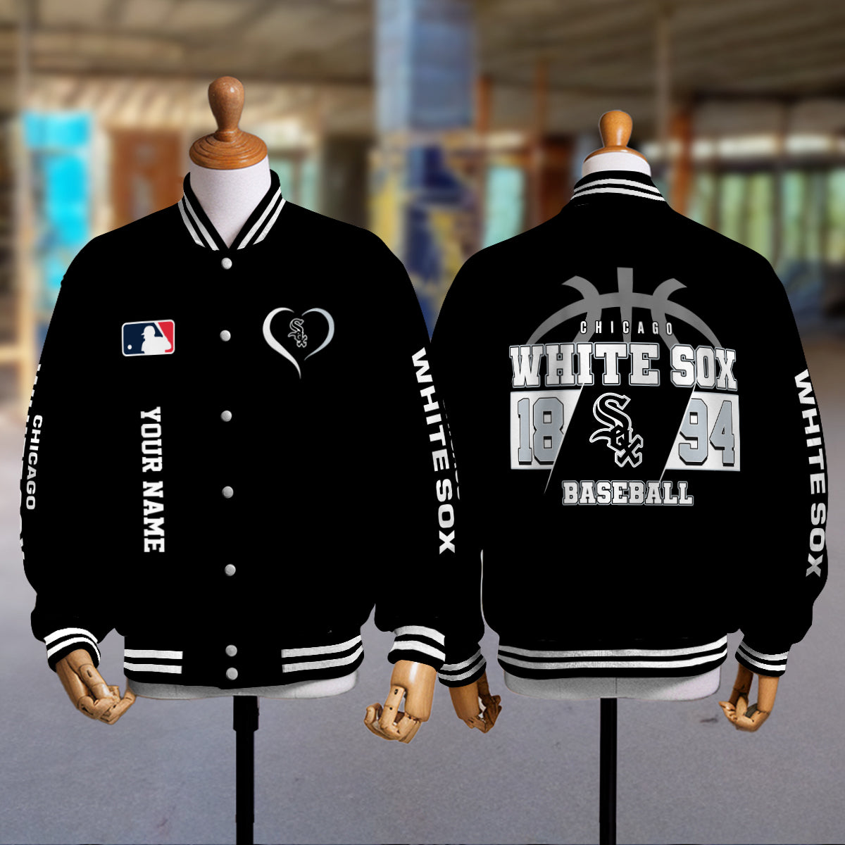 Chicago White Sox Premium New Varsity Jacket MLB AZTGVJK0000261