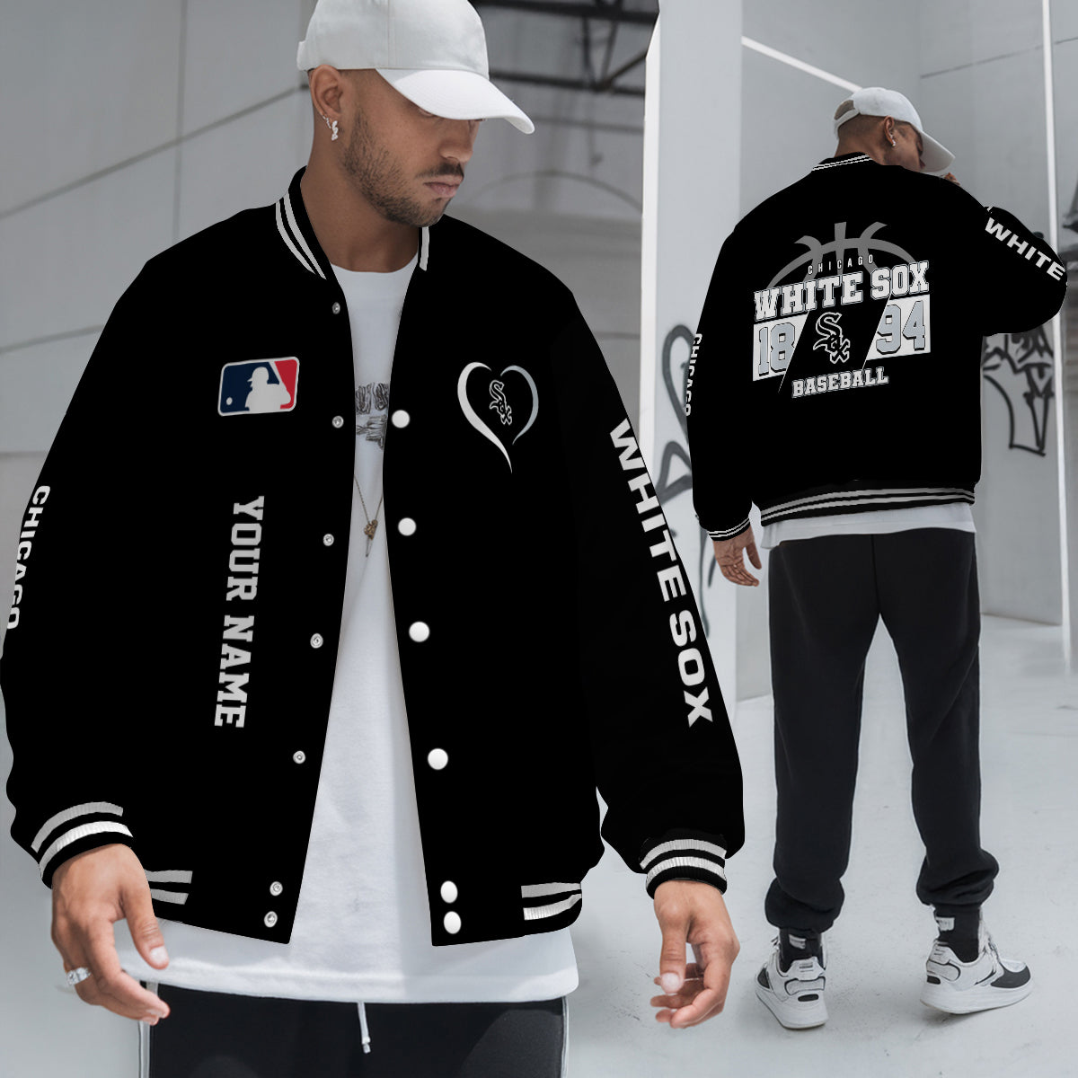 Chicago White Sox Premium New Varsity Jacket MLB AZTGVJK0000261