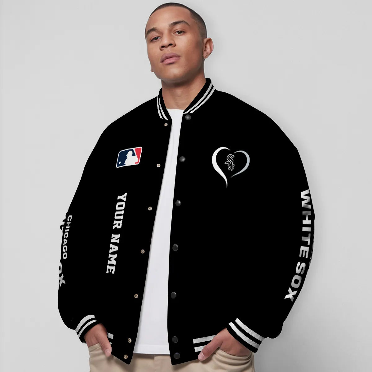 Chicago White Sox Premium New Varsity Jacket MLB AZTGVJK0000261