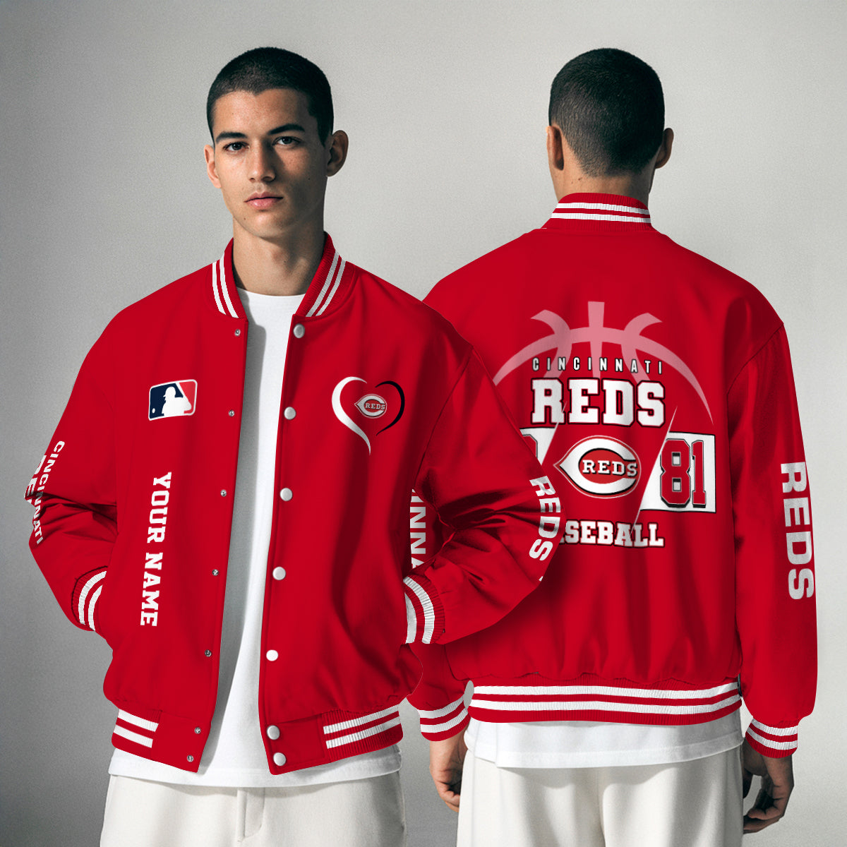 Cincinnati Reds Premium New Varsity Jacket MLB AZTGVJK0000262