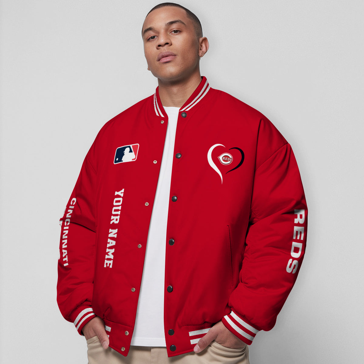 Cincinnati Reds Premium New Varsity Jacket MLB AZTGVJK0000262