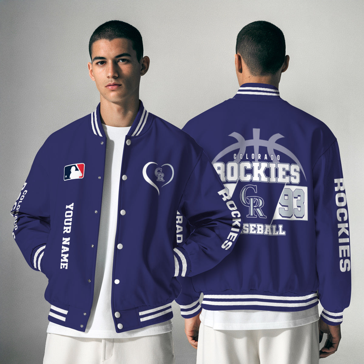 Colorado Rockies Premium New Varsity Jacket MLB AZTGVJK0000264