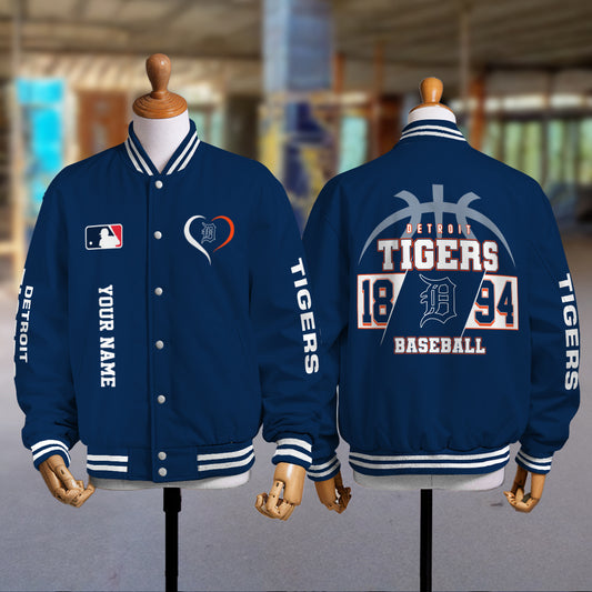 Detroit Tigers Premium New Varsity Jacket MLB AZTGVJK0000265