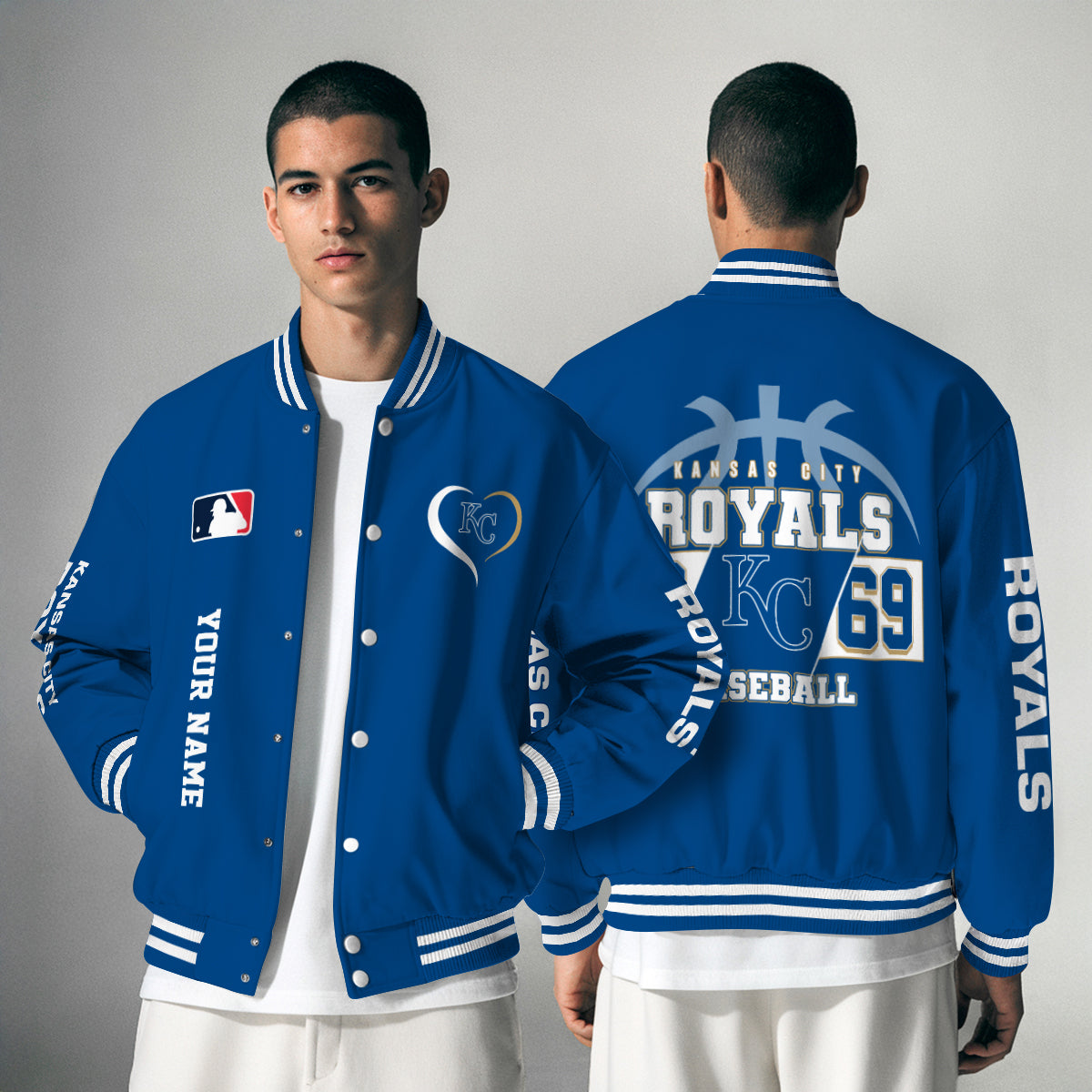 Kansas City Royals Premium New Varsity Jacket MLB AZTGVJK0000267