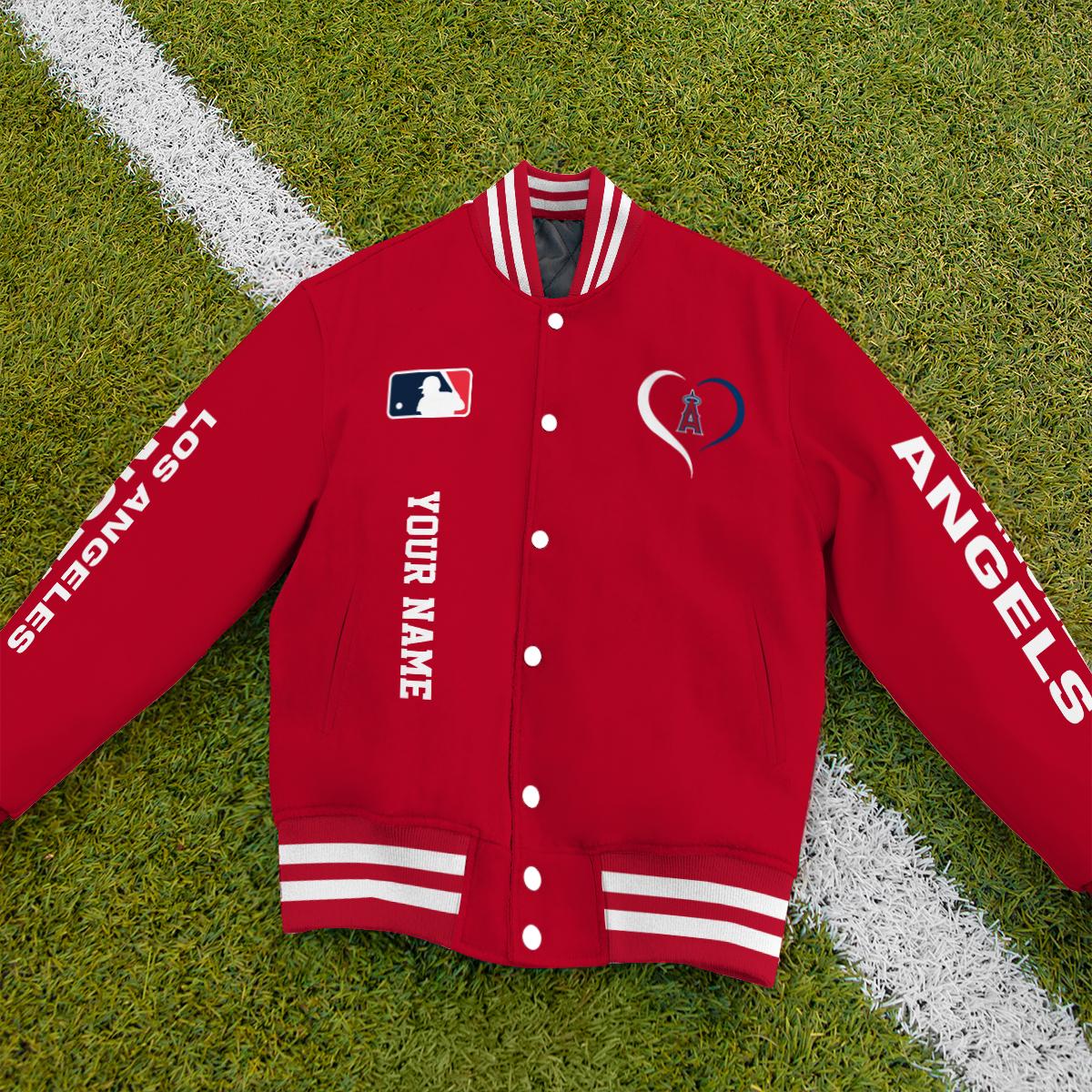 Los Angeles Angels Premium New Varsity Jacket MLB AZTGVJK0000268