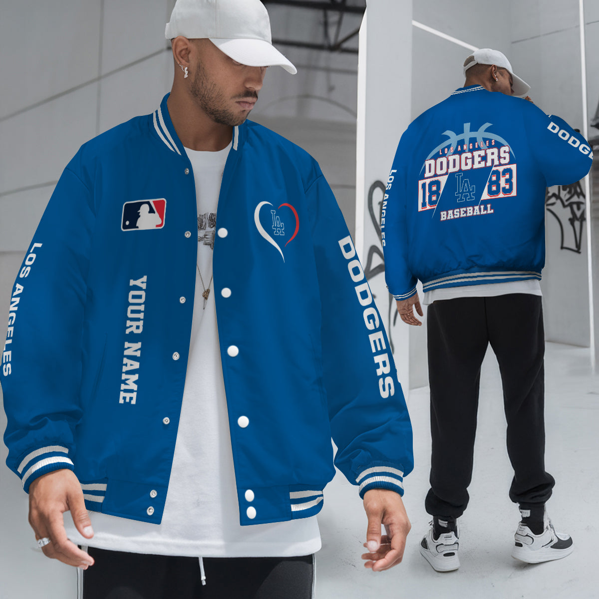 Los Angeles Dodgers Premium New Varsity Jacket MLB AZTGVJK0000269